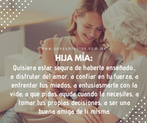 Hija m&iacute;a: