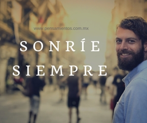 Sonr&iacute;e siempre